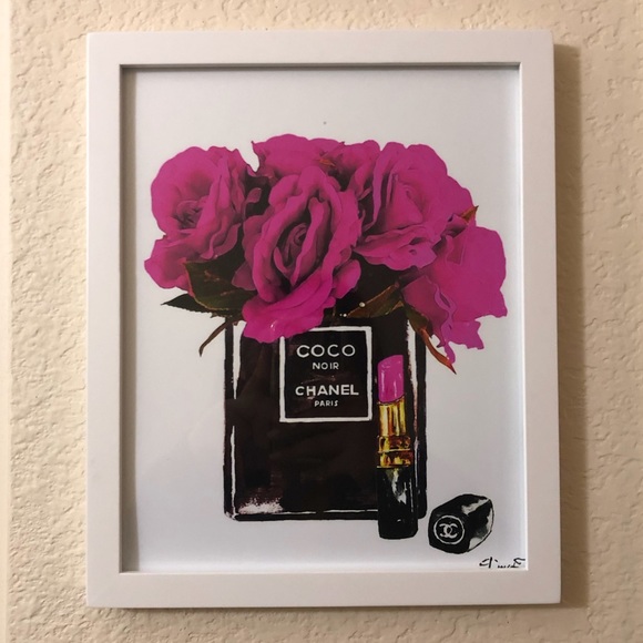 CHANEL | Wall Decor | Wall Art 8 X Coco Chanel | Poshmark